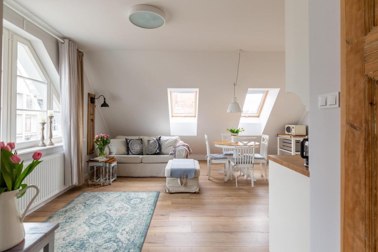 Apartament Bulvar Starówka Elblag Bagian luar foto