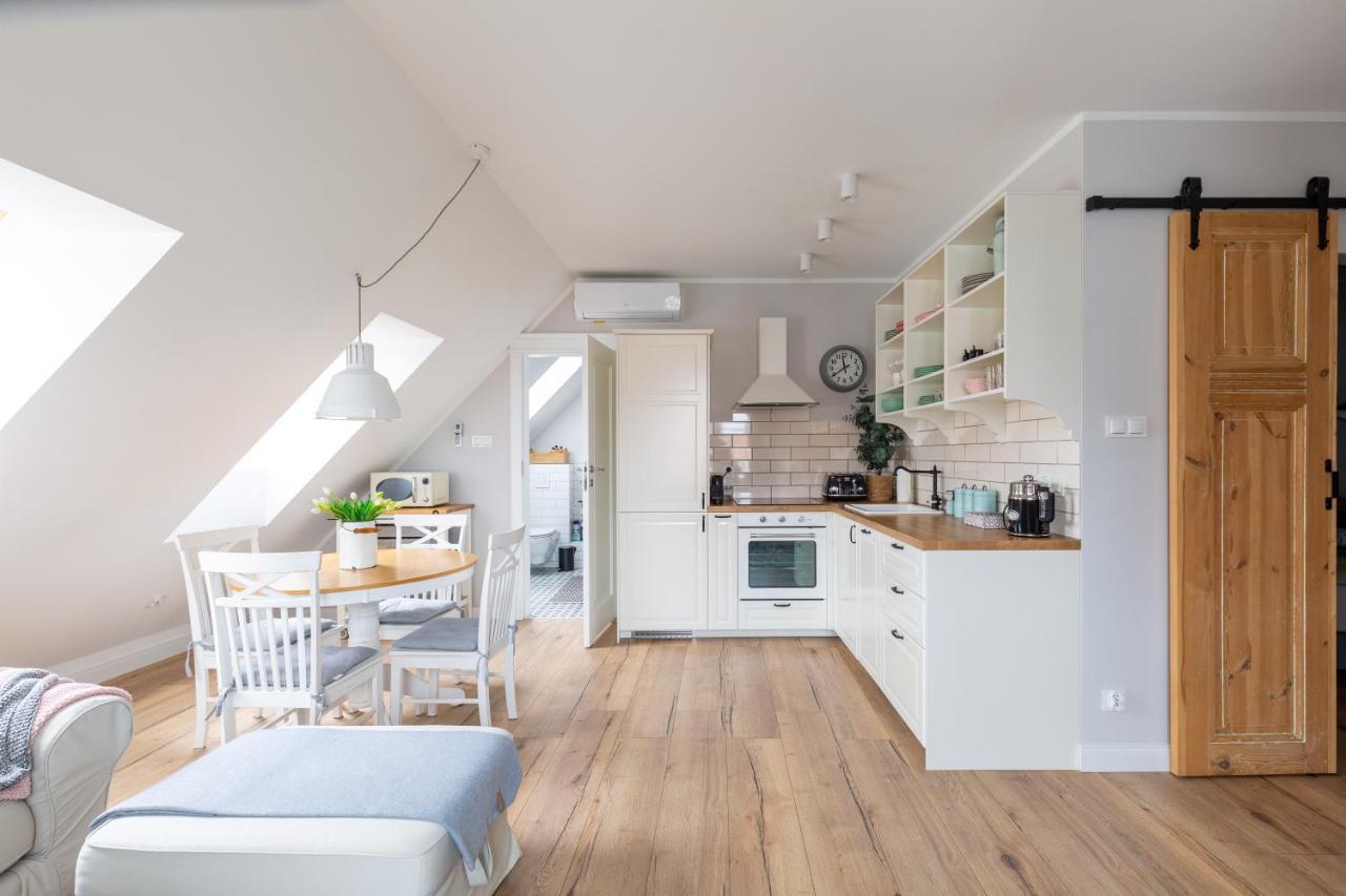 Apartament Bulvar Starówka Elblag Bagian luar foto