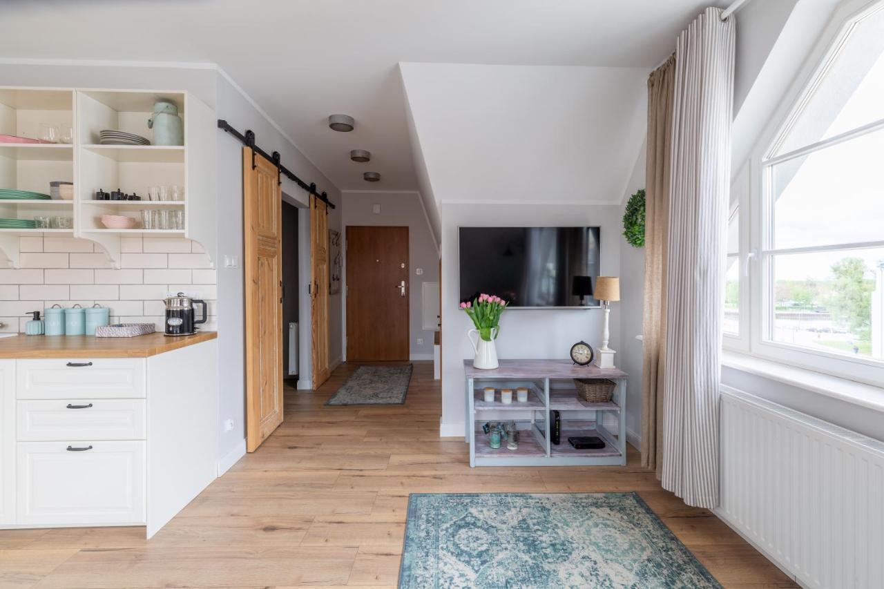 Apartament Bulvar Starówka Elblag Bagian luar foto